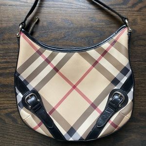 Burberry Nova Check Small Barton Hobo bag